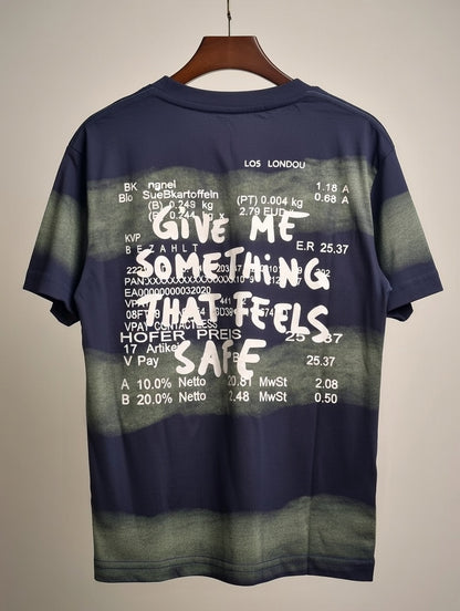Urban Stripe Utility T-Shirt – Navy & Olive Edition