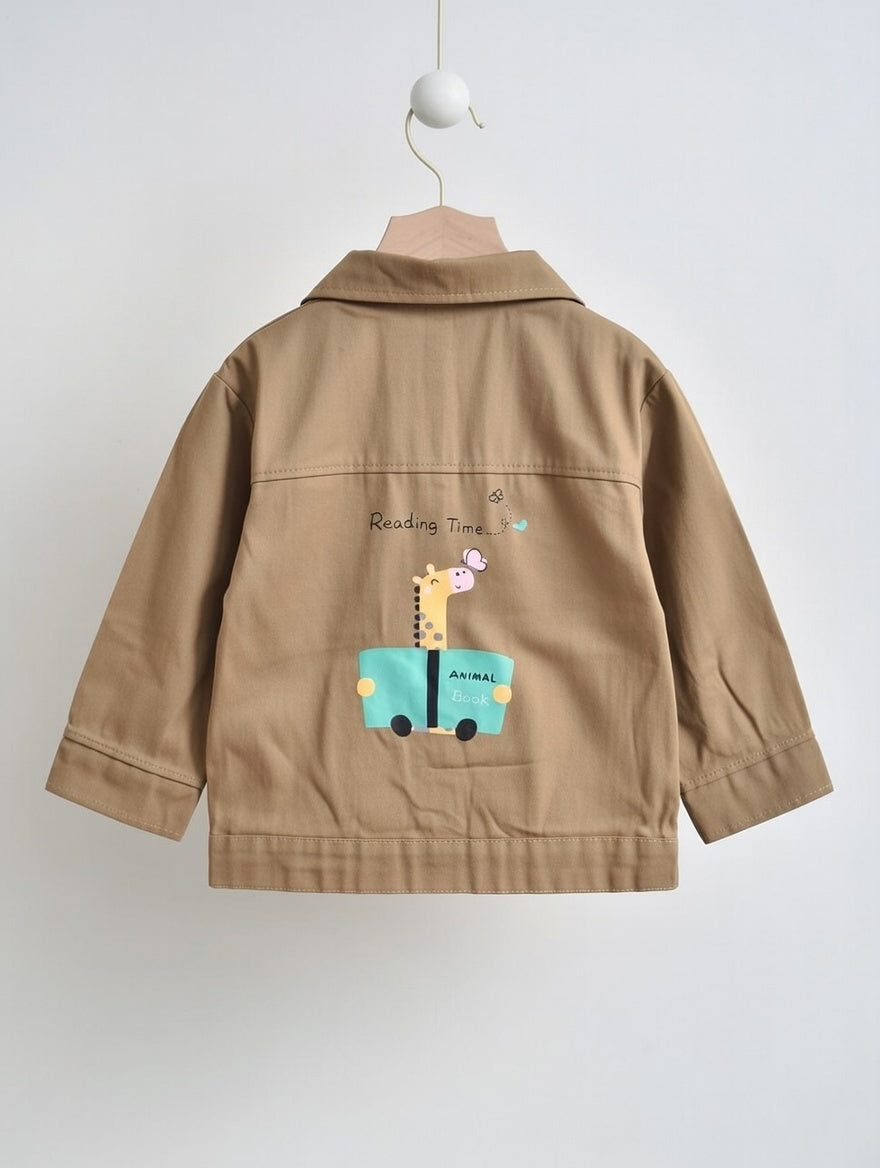 Little Reader Jacket & Denim Set – Paris Edition