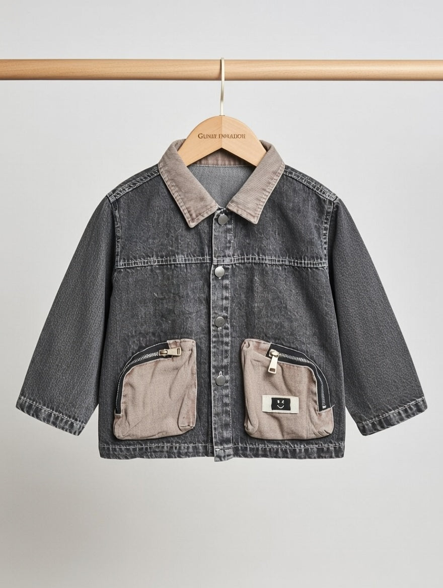 Urban Denim 3-Piece Boys Co-Ord Set – Jacket, T-Shirt & Jeans