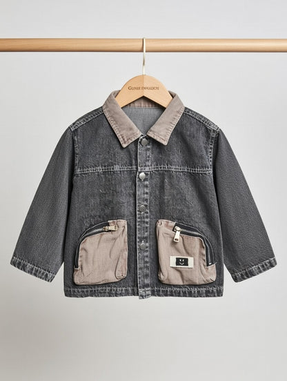 Urban Denim 3-Piece Boys Co-Ord Set – Jacket, T-Shirt & Jeans